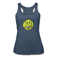 Load image into Gallery viewer, Women’s Tri-Blend Racerback Tank - heather navy