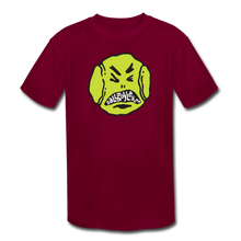 Load image into Gallery viewer, Kids&#39; Moisture Wicking Performance T-Shirt - burgundy